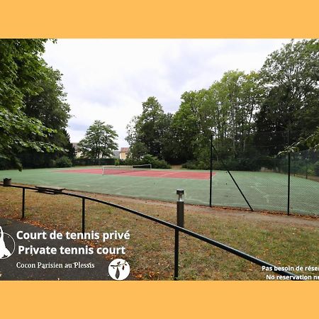 Апартаменты Cocon Parisien Au Plessis - Court De Tennis Prive Le Plessis-Bouchard Экстерьер фото